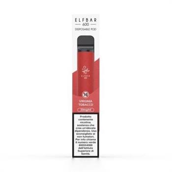 ELFBAR 600 VIRGINIA TOBACCO 20MG