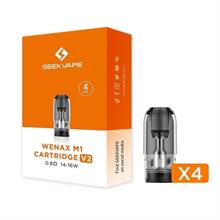 4PZ POD PER WENAX M V2 - GEEK VAPE - COLORE : 0,8 OHM