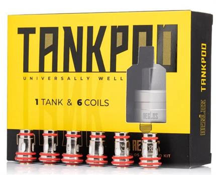 AEGLOS TANKPOD KIT (1 TANK & 6 COILS) - UWELL