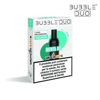 BUBBLE DUO POD - MENTA ICE 10MG - VAPORART