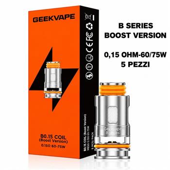5PZ - RESISTENZE-B SERIES- BOOST VERSION 0,15 OHM - GEEKVAPE