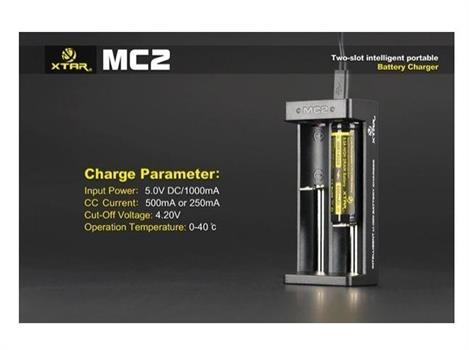 MC2 USB-C - XTAR - CARICABATTERIE