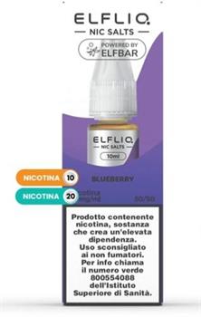 BLUEBERRY - SALI DI NICOTINA - 20MG - 10ML - ELFLIQ