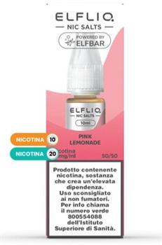 PINK LEMONADE - SALI DI NICOTINA - 20MG - 10ML - ELFLIQ