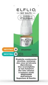 SPEARMINT - SALI DI NICOTINA - 20MG - 10ML - ELFLIQ