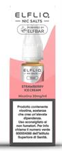 STRAWBERRY ICE CREAM - NIC SALT - 20MG - 10ML - ELFLIQ