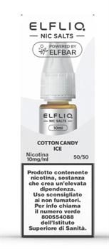 COTTON CANDY ICE - SALI DI NICOTINA - 10MG - 10ML - ELFLIQ