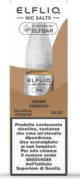 CREAM TOBACCO - SALI DI NICOTINA - 10MG - 10ML - ELFLIQ