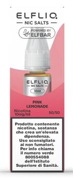 PINK LEMONADE - SALI DI NICOTINA - 10MG - 10ML - ELFLIQ