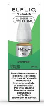 SPEARMINT - SALI DI NICOTINA - 10MG - 10ML - ELFLIQ