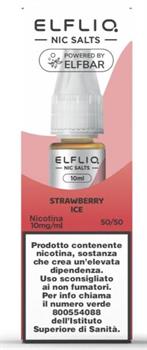 STRAWBERRY ICE - SALI DI NICOTINA - 10MG - 10ML - ELFLIQ