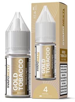 GOLD TOBACCO - TPD 4MG - 10ML - NEXT E-LIQUID - SVAPONEXT