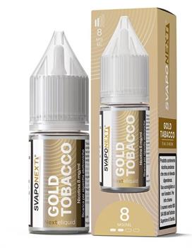 GOLD TOBACCO - TPD 8MG - 10ML - NEXT E-LIQUID - SVAPONEXT