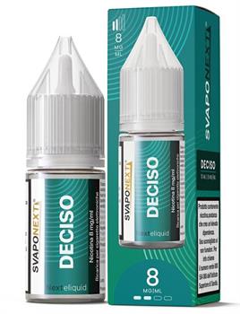 DECISO - TPD 8MG - 10ML - NEXT E-LIQUID - SVAPONEXT