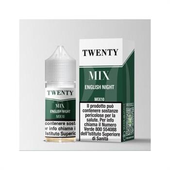 ENGLISH NIGHT - TWENTY MIX - MIX&VAPE 10+10ML - TNT VAPE