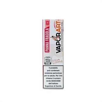 PANNA FRAGOLA ICE - MINI MIX&VAPE 10ML - VAPORART