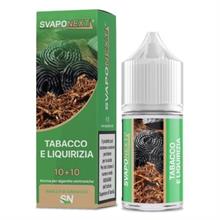 SVAPONEXT STARTER FLAVOUR  TABACCO E LIQUIRIZIA 10+10