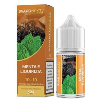 SVAPONEXT STARTER FLAVOUR  MENTA E LIQUIRIZIA 10+10