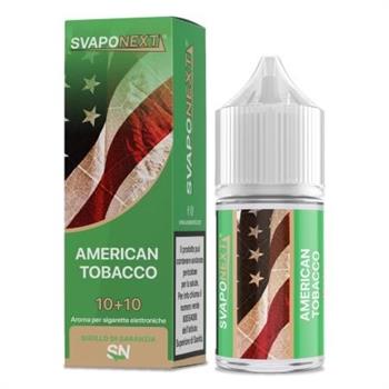 SVAPONEXT STARTER FLAVOUR AMERICAN TOBACCO 10+10